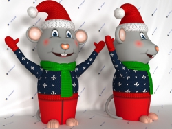 Надувная Мышь — Крыса