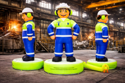 Надувная фигура человека