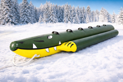 Банан надувной зимний Крокодил