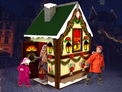 Новогодний домик Деда Мороза