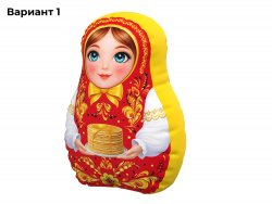 Матрешка-подушка