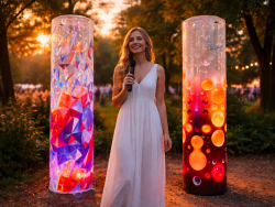 Прозрачная колонна