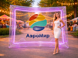 Прозрачный билборд