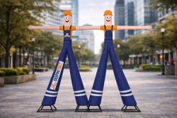 Аэромен на двух ногах — строитель