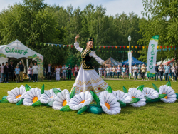 Ромашка с раскрытием