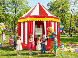 Надувной шатер 