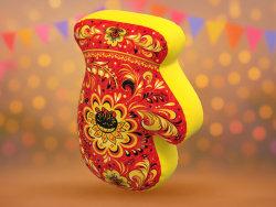 Варежка-подушка