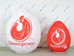 Рекламный шар яйцо