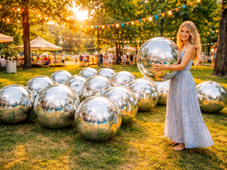 Шар зеркальный